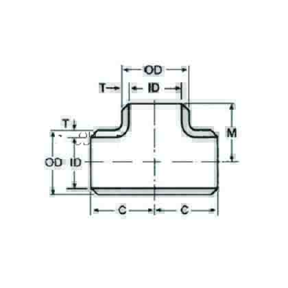 Equal and Reducing Tees